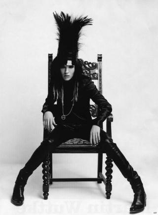 Bill Kaulitz par Karl Lagerfeld